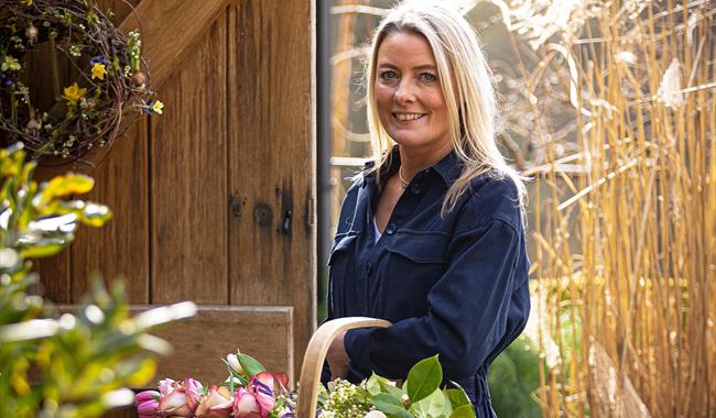 Head Florist Sharon Coote