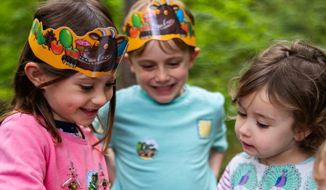 Children enjoying Gruffalo Party