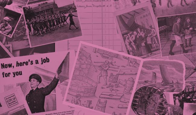 Illustration to promote Heritage Open Days' theme for 2025: Everyday History