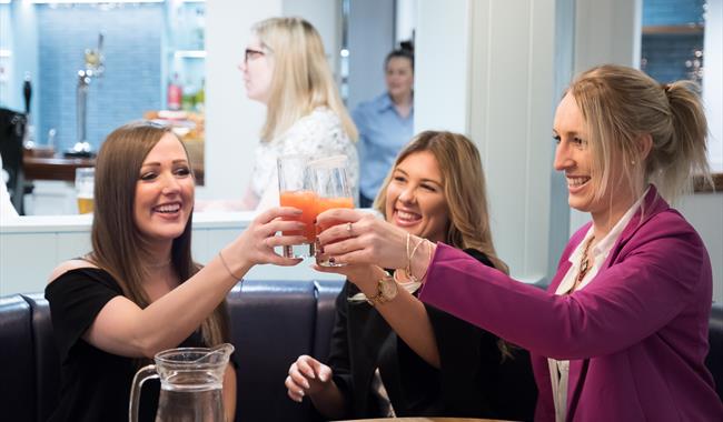 Girls Drinking