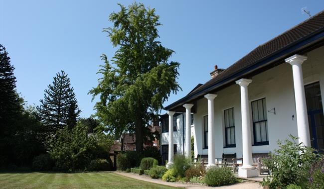 Back of Haslemere Educational Museum, Surrey