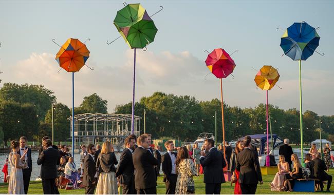 Henley Festival visitors