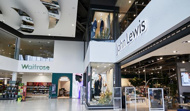 External of John Lewis in Horsham
