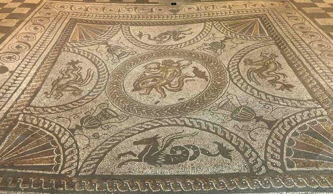 Mosaic Conservation Tour at Fishbourne Roman Palace