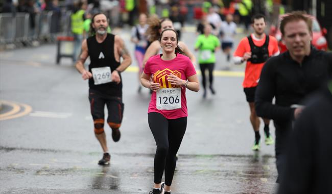 Runners on Course