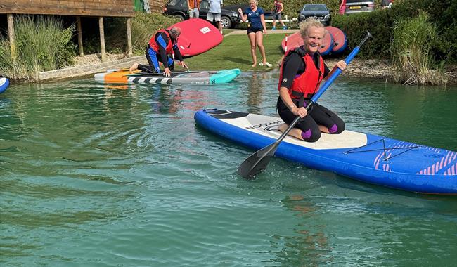 Learn to Paddleboard - BSUPA Course at Action Watersports