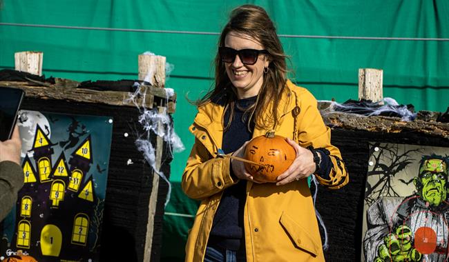 Halloween Archery Pumpkin Shooting with New Forest Activities