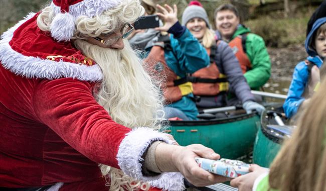 Christmas Canoe Paddle with New Forest Activities