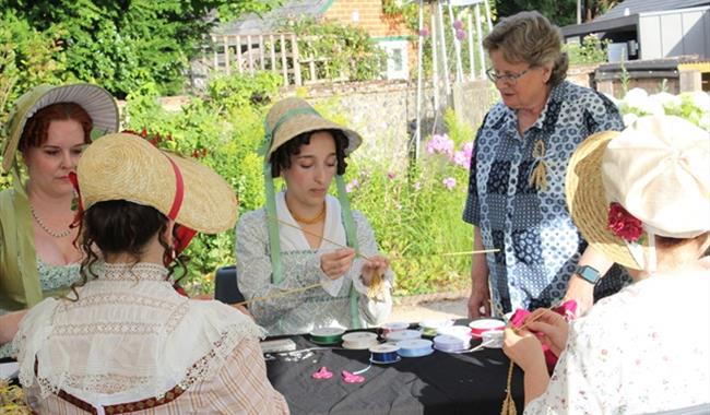 Regency Picnic at Whitchurch Silk Mill