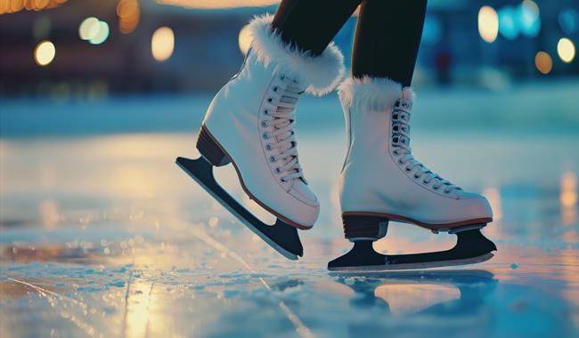 Ice Skating at Seal Bay Resort