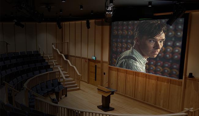 The Imitation Game on the big screen at Bletchley Park