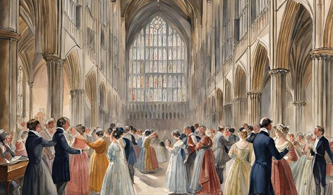 Regency Ball at Winchester Cathedral