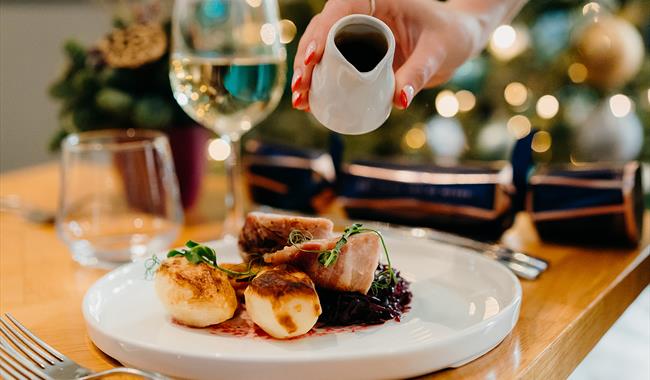 Christmas Day Lunch at Oakley Hall Hotel