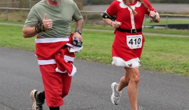 Runners at Kent Christmas Cracker