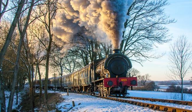 Steam into the New Year with Kent and East Sussex Railway