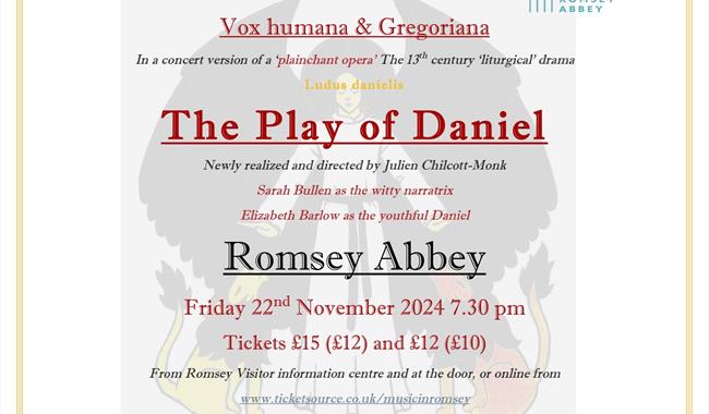 The Play of Daniel poster