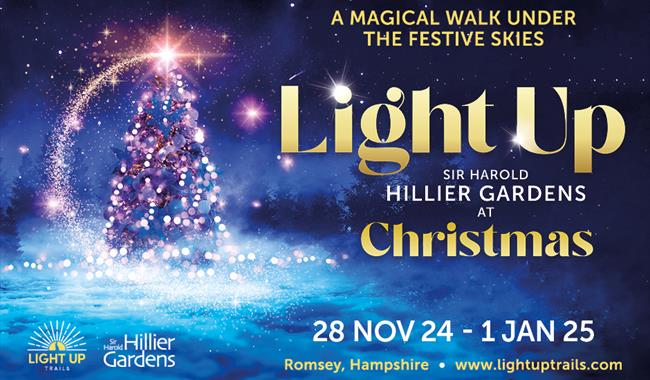 Light Up Sir Harold Hillier Gardens at Christmas