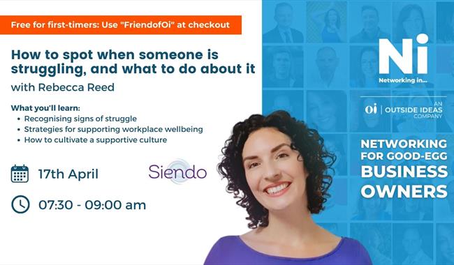 Networking-in with Rebecca Reed