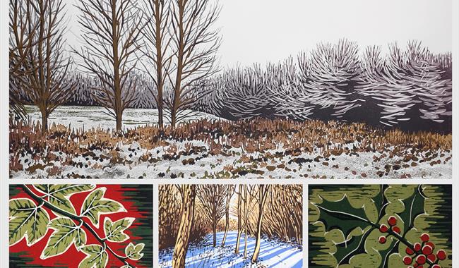 examples of lino print art