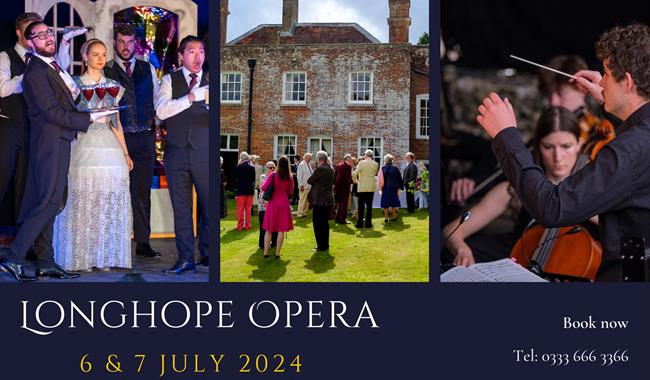 Flyer for Longhope Opera