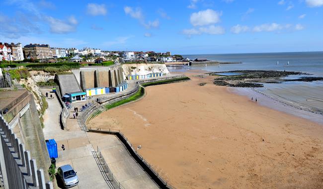 Louisa Bay, Broadstairs. Credit Tourism @ Thanet District Council