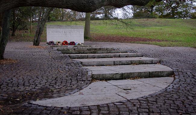 The Kennedy Memorial at Runnymede, Berkshire