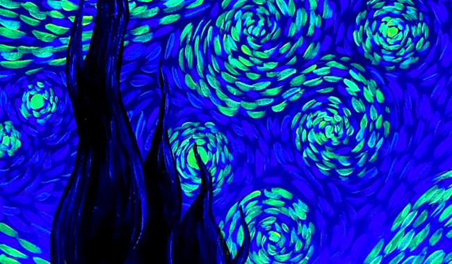 Neon Nights Van Glow artwork