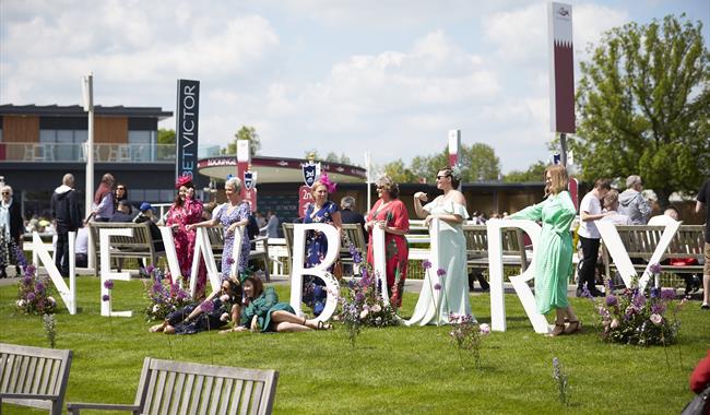 Lockinge with Ladies Day at Newbury Racecourse