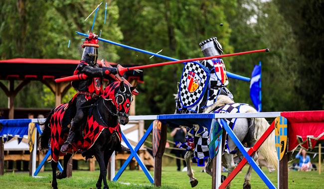 Jousting at Hever Castle