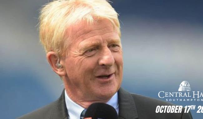 Southampton things to do, st mary's, family events, football fans, fathers day, gift ideas, Seamless Entertainment presents, An Evening with Gordon St