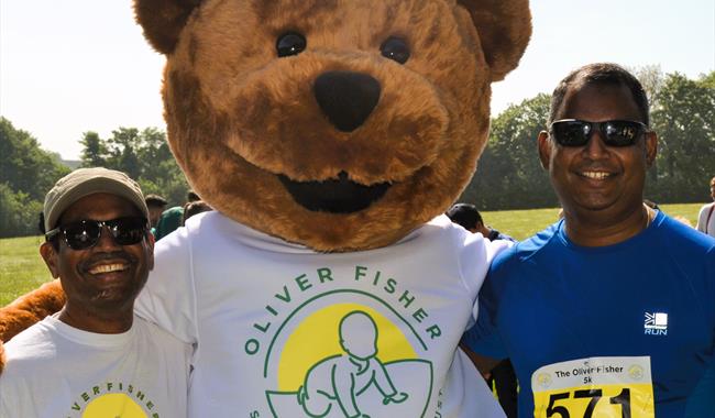 Runners at Oliver Fisher 10k & 5k