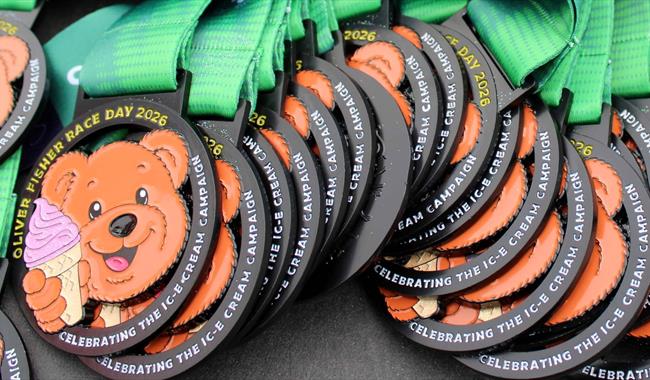 Oliver Fisher Race Day Medals