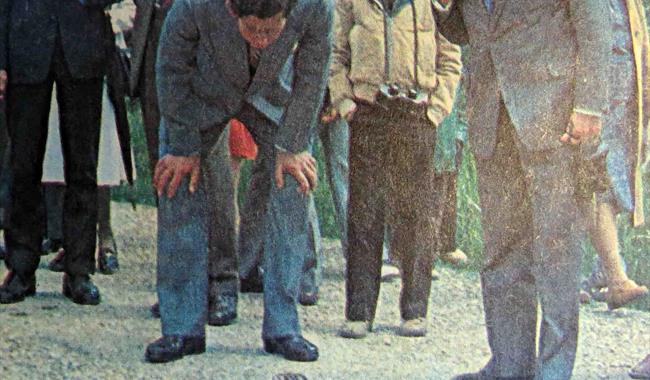 King Charles visits WWT Arundel Wetland Centre with Sir Peter Scott in 1980