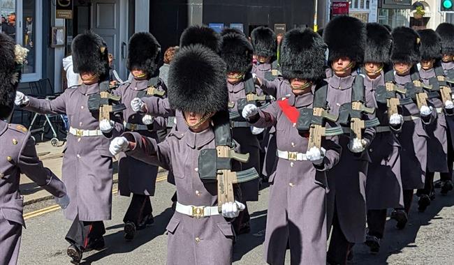 Windsor Guard March & Changing the Guard | image Nicola Bell @ VisitWindsor