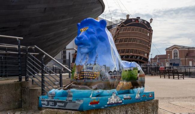 Pride of Lions Trail in Portsmouth