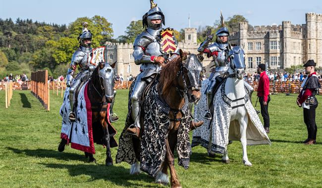 The Queen's Joust at Leeds Castle