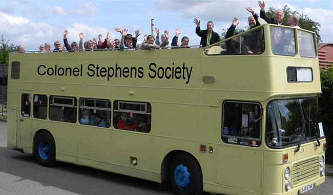 Bus Ride at The Colonel Stephens Railway Museum