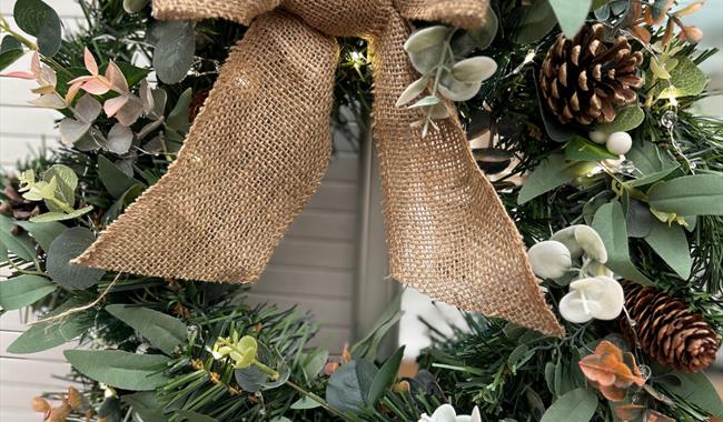 Reusable Christmas Wreath Workshop