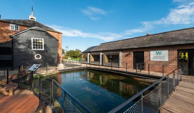 Riverside Cafe at Whitchurch Silk Mill, Hampshire