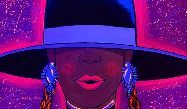 RnB Nights Queen B artwork