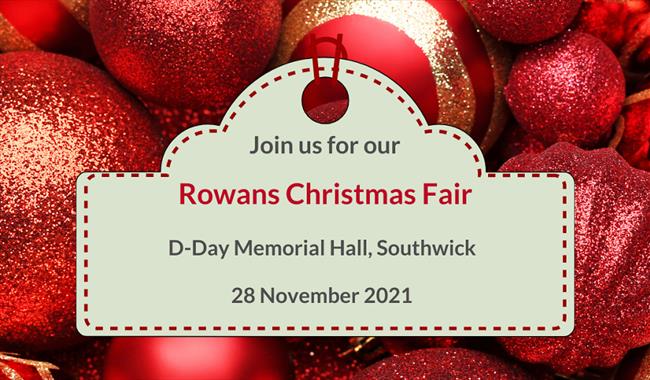 Flyer image for the Rowans Christmas Fair