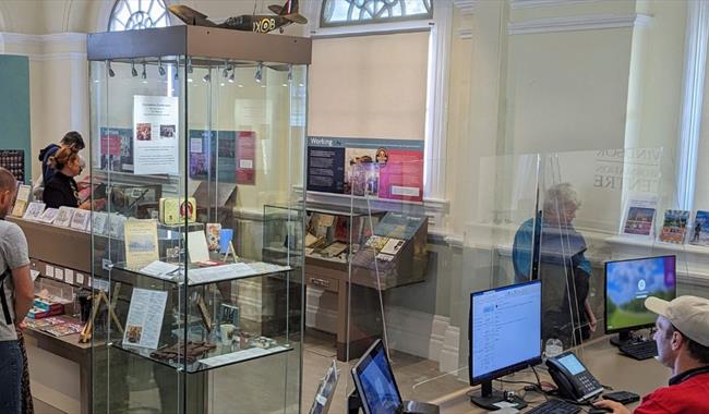 Inside Royal Windsor Information Centre, image by Nicola Bell