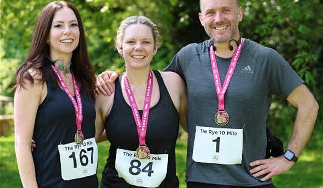 Runners at Rye 10 & 5 Mile