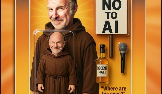 Simon Evans is Staring at the Sun