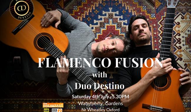 Duo Destino at Waterperry Gardens, Oxfordshire