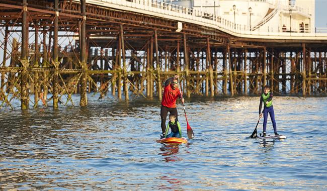 Worthing is a seaside resort town in West Sussex