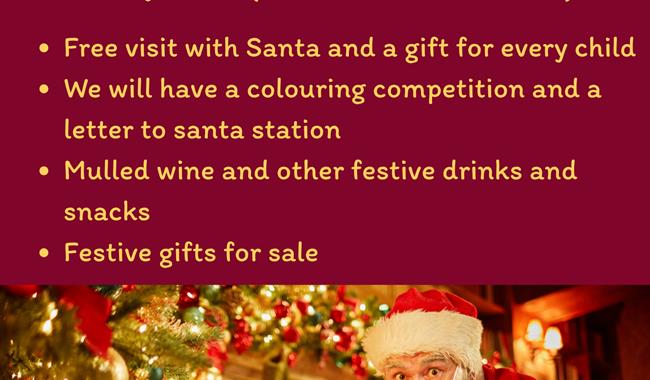 Santa and the Pigs Poster