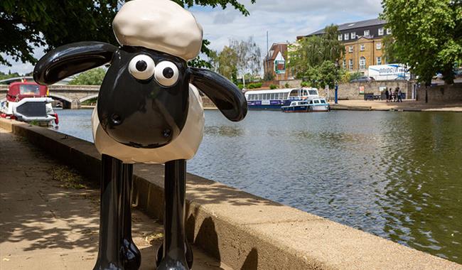 Shaun the Sheep in the Heart of Kent