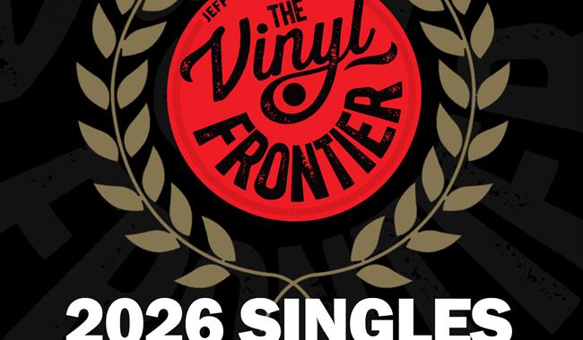 Text: Jeff Lloyd Presents The Vinyl Frontier 2026 Singles Championship