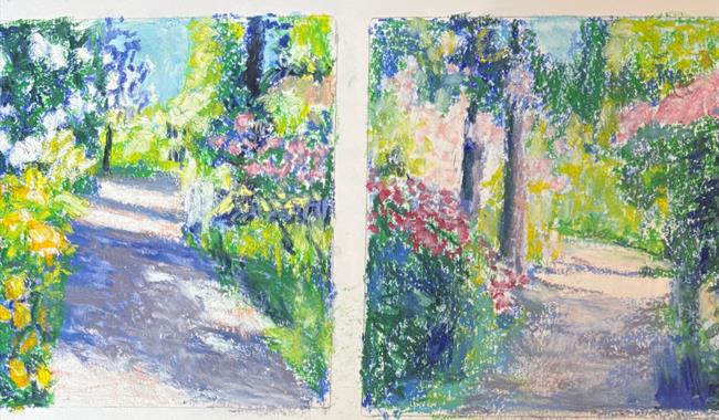 Spring Landscape Painting